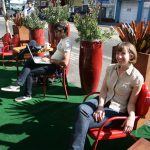 Parking day in San Francisco 2006. Photo by laughingsquid on Flickr.