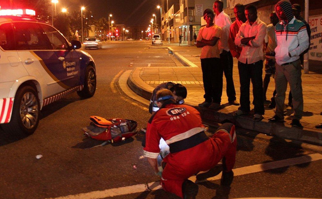 Pedestrian Accident. Photo by er24ems on Flickr