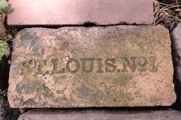 Brick in LaSalle Park, St. Louis, Missouri. Photo by pasa47 on Flickr.